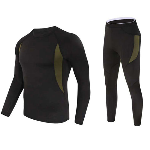 M-size Fleece Thermal Underwear Long Johns Set, WO0569 (Ver.2)