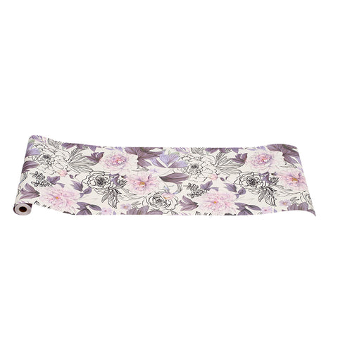 10m x 44cm Self-Adhesive Floral Wallpaper, HF070387 (Ver.2)