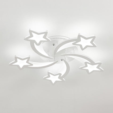 Livingandhome Childlike Shooting Stars LED Energy-efficient Ceiling Light, LG0616