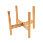 Bamboo Nordic Raised Plant Stand, SP2344