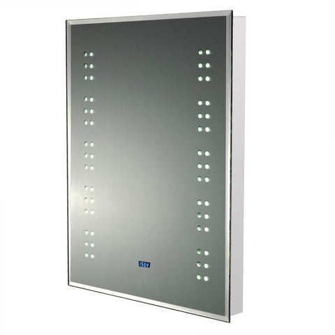 Livingandhome Modern Wall Mounting LED Mirror for Bathroom, JM0003