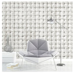 Livingandhome 3D Effect Stone Pattern Wallpaper, WF0055