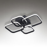 Livingandhome Contemporary LED Light-adjusted Semi Flush Ceiling Light, LG0850