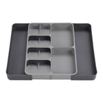 Livingandhome Expandable 12-Compartment Cutlery Tray Drawer Organiser, WZ0065