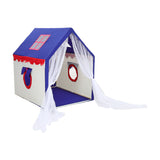 Livingandhome Play Tent for Boys Girls Kids Castle Playhouse Tent, WF0049