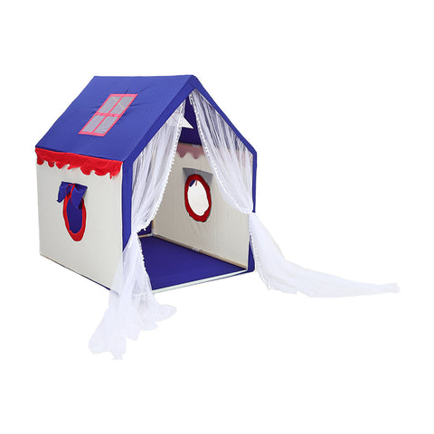Livingandhome Play Tent for Boys Girls Kids Castle Playhouse Tent, WF0049