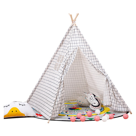 Livingandhome Children Indian Tent Teepee Kids Indoor Play House, CD0071