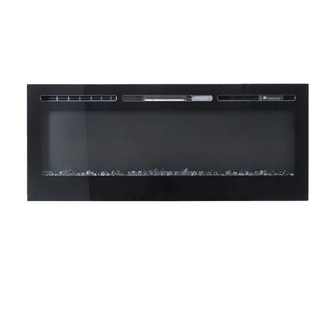 50-inch Recessed Electric Fireplace with Remote Control, PM0886