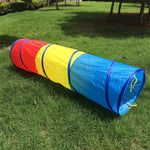 Livingandhome 6FT Crawl Play Tunnel Pop-up Tunnel for Kids Multicoloured, WF0040