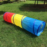 Livingandhome 6FT Crawl Play Tunnel Pop-up Tunnel for Kids Multicoloured, WF0040