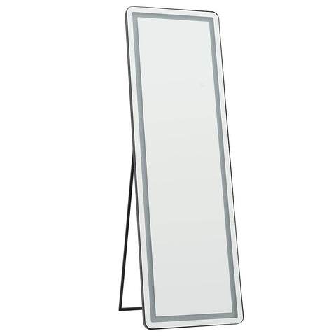 Livingandhome Floor Standing Full Length LED Mirror Sensor Switch, DM0368