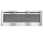 60-inch Recessed Electric Fireplace with Remote Control, PM0883
