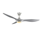 Livingandhome 52 Inch Ceiling Fan Light Fixture with Remote Control for Living Room, DM0327