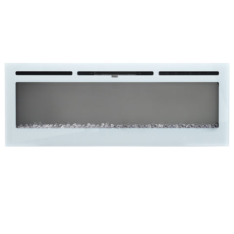 Linear Recessed Electric Fireplace with Remote Control, PM0879