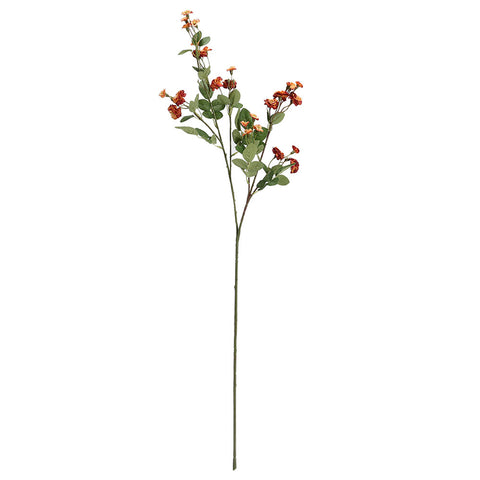 Real Touch Artificial Small Roses Flowers Silk with Long Stem, SW0268