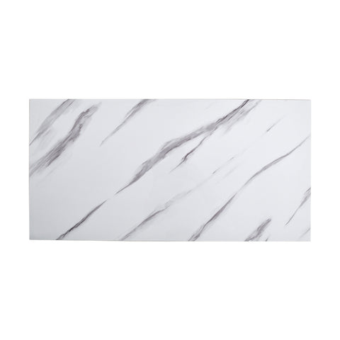 Livingandhome 10 Pcs Waterproof Marble Wall Tile Stickers, SW0478
