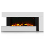Wall-Mounted Electric Fireplace with Remote Control, PM0796
