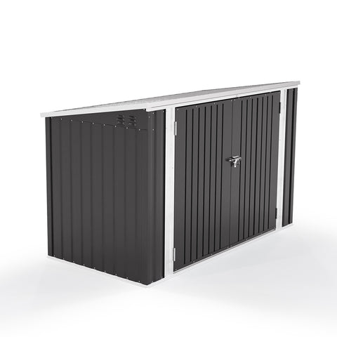 Heavy Duty Steel Bicycle Storage Shed, PM1167PM1168
