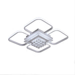 Livingandhome Crystal LED Light Petal Modern Ceiling Light Fixture, LG1001