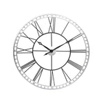 Large Metal Decorative Modern Wall Clock with Roman Numerals, SW0026