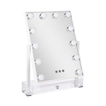 Livingandhome Rectangular Hollywood Vanity Makeup Mirror, SW0409