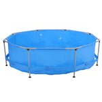 Mini Round Metal Frame Pool Kids Outdoor Above Ground Swimming Pool, SW0289