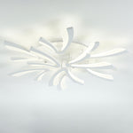 Livingandhome Unique V-Shaped LED Semi Flush Ceiling Light, LG0705