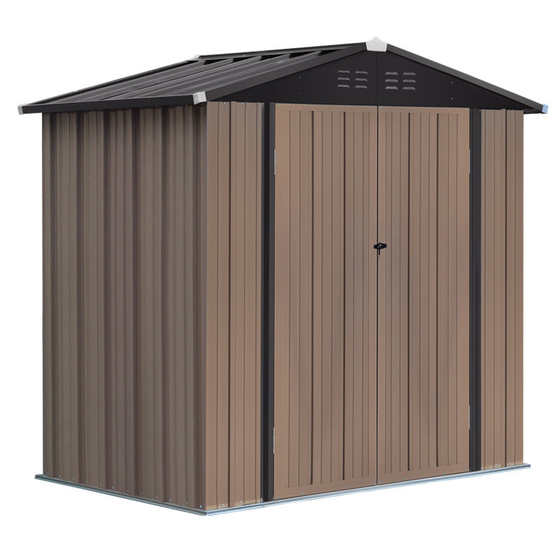 4x6FT Apex Roof Garden Tool Shed, PM0616PM0617 – EVER STRONG