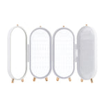 Livingandhome Portable Dustproof Jewellery Box with Mirror, SC0199