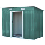 Compact Metal Storage Tool Shed for Garden Patio, PM0072PM0073