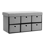 Fabric Storage Cubes Organizer with Drawers Multi-use, YE0112