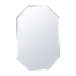 Livingandhome Wall Mounted Mirror with Beveled Edge for Bathroom Vanity Entryway Living Room, CD0551