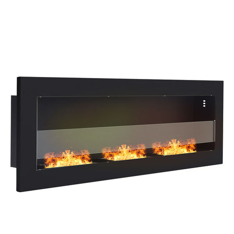 Wall Mounted Recessed Ethanol Fireplace for Living Room, PM0873