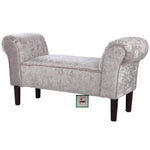 Upholstered Window Seat Bed End Bench, HG0669
