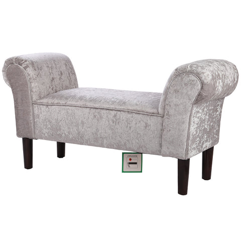 Upholstered Window Seat Bed End Bench, HG0669