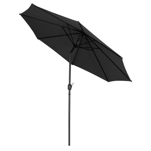 Livingandhome 3M Large Rotating Patio Parasol for Outdoor Sunshade and Rain, LG0447