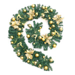 2.7m LED Light String Berry Ball Flower Garland Christmas Decor, SC0133