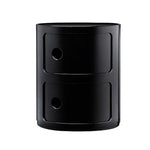 Livingandhome Cylindrical Multi-Tiered Plastic Storage Drawer Unit, ZH1233