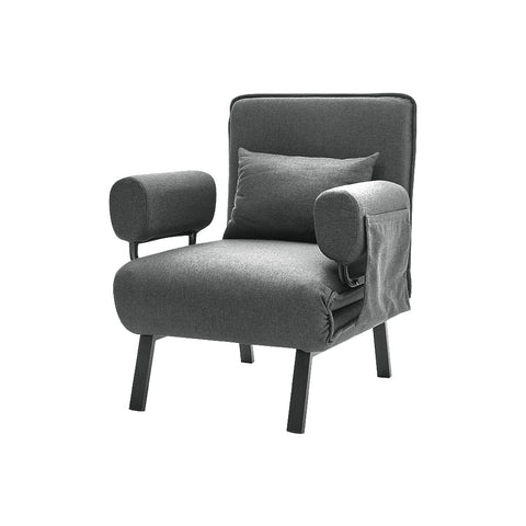 Livingandhome Convertible Sofa Bed with Pillow and Pocket, ZH1320