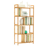 Tiered Bamboo Wood Book Storage Shelf, SP2468