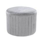Flannel Upholstered Footstool, ZH0522