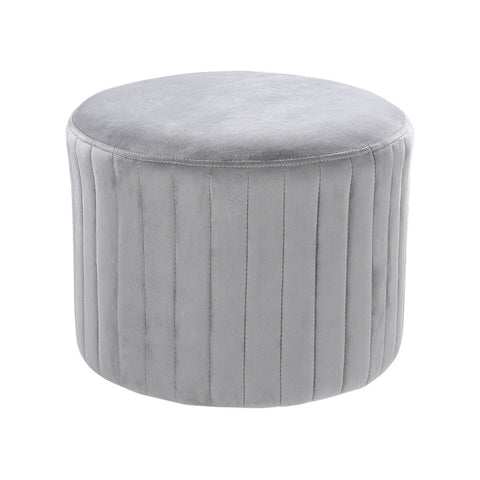 Flannel Upholstered Footstool, ZH0522