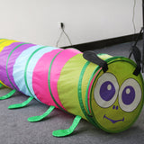 Livingandhome 6FT Caterpillar Crawl Play Tunnel Pop-up for Kids Multicoloured, WF0041