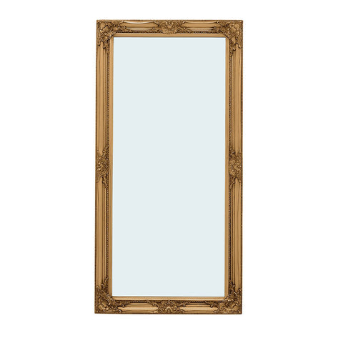 Livingandhome Antique Decorative Rectangle Oversized Mirror for Wall, FI0424