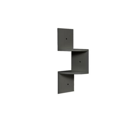 Wooden Zigzag Floating Corner Shelves, SP1485
