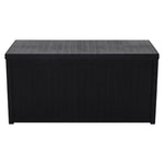 Garden Cushion Storage Box Waterproof Black, AI0376