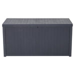 Garden Cushion Storage Box Waterproof Grey, AI0377