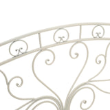 Folding Vintage 2 Seater Scroll Swan Iron Leisure Bench, AI0900