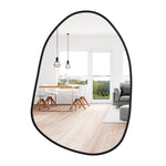 Livingandhome Irregular Metal Framed Wall Mirror Decorative Mirror Wall Decoration, DM0446