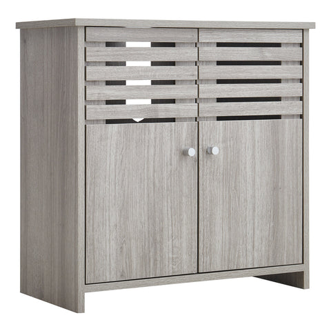 Livingandhome Wooden Freestanding Under Sink Storage Cabinet, FI0536